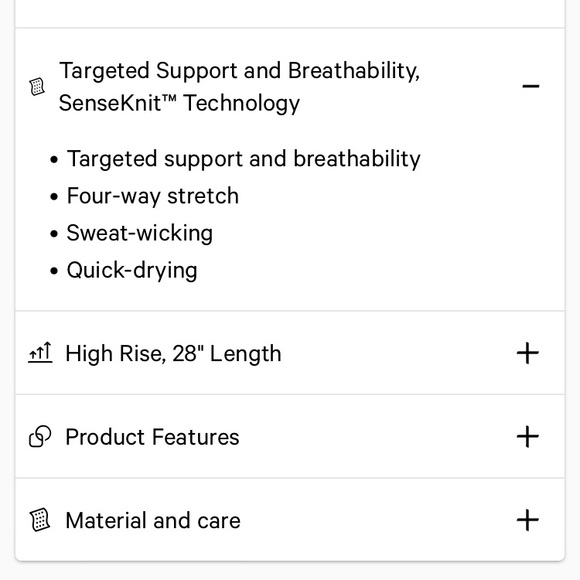 NWT Lululemon SenseKnit Running HR Tight 28” Charged Indigo Sz 6 - Picture 8 of 14